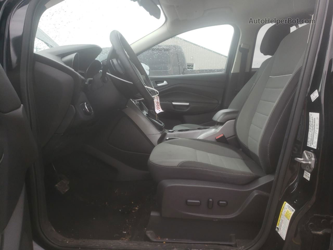 2013 Ford Escape Se Black vin: 1FMCU0GX0DUD03777