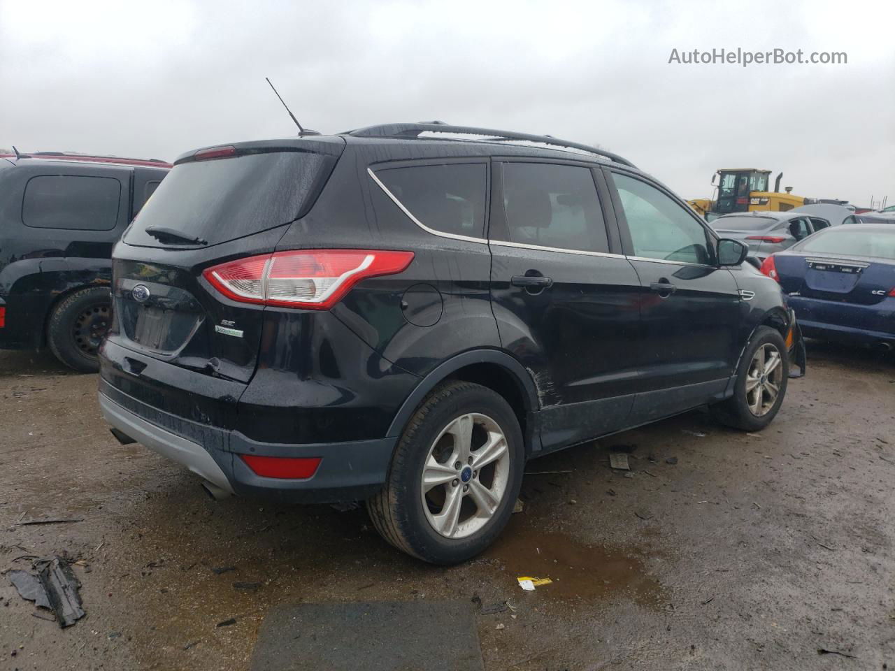 2014 Ford Escape Se Черный vin: 1FMCU0GX0EUA37114