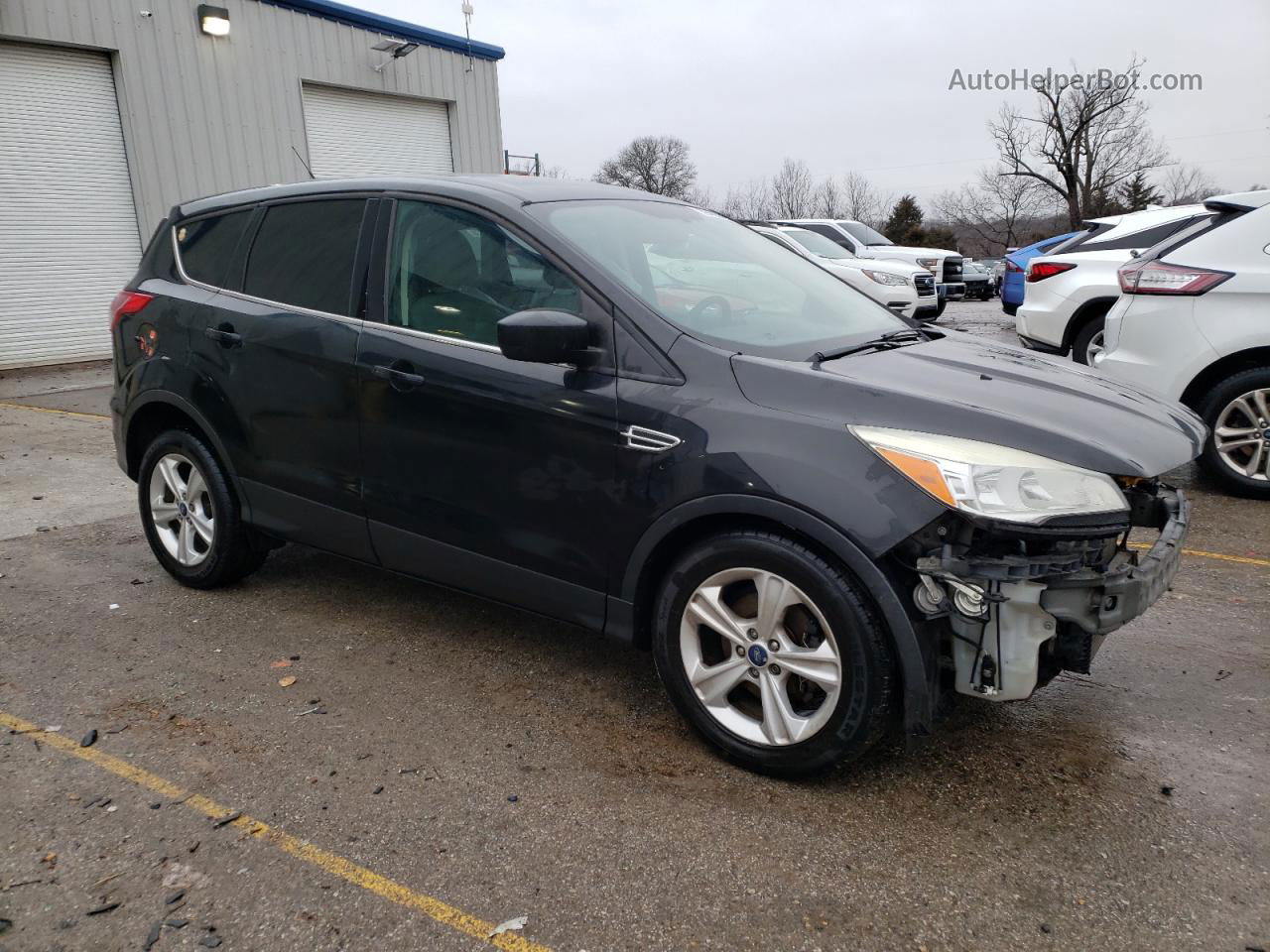 2014 Ford Escape Se Black vin: 1FMCU0GX0EUA76186