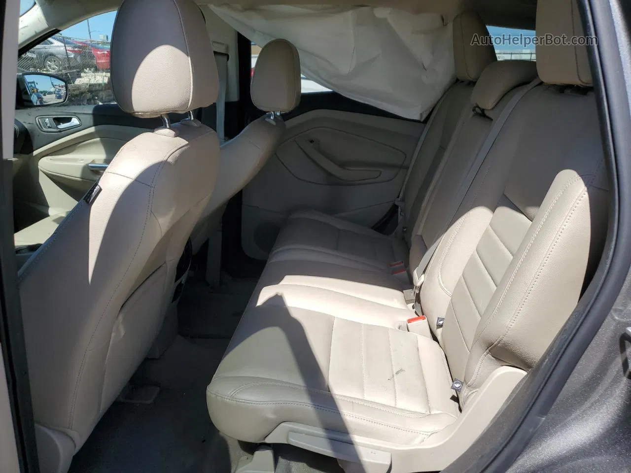 2014 Ford Escape Se Gray vin: 1FMCU0GX0EUA83848