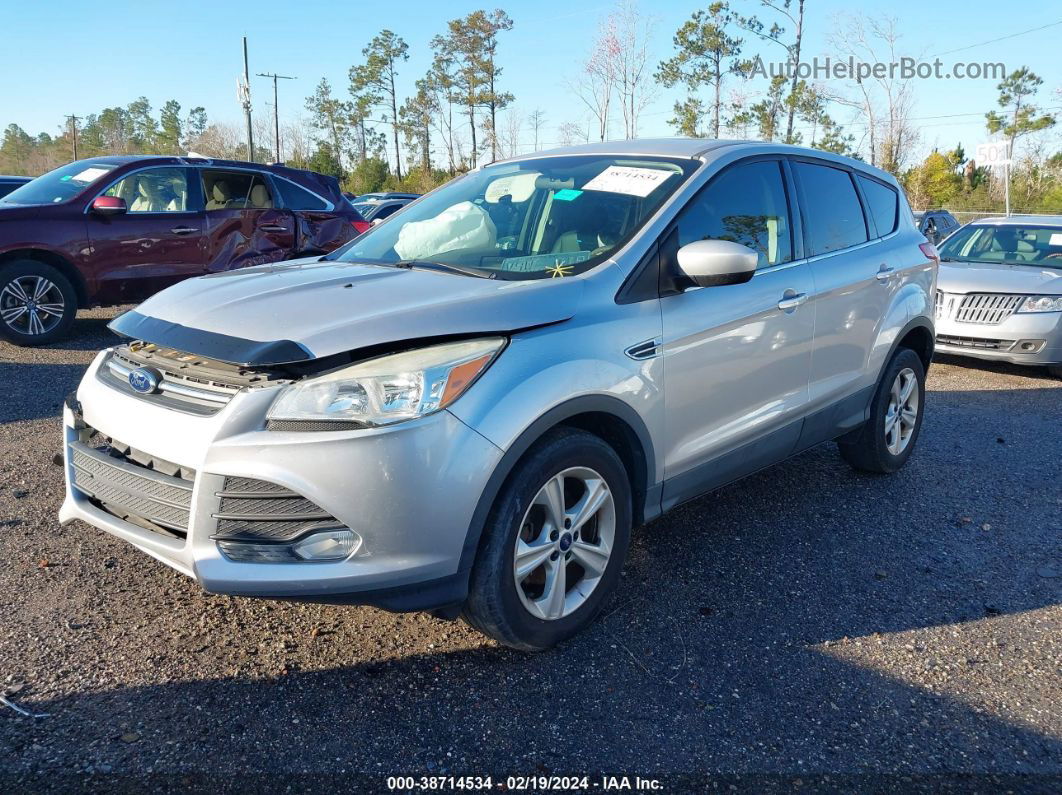 2014 Ford Escape Se Silver vin: 1FMCU0GX0EUB23362