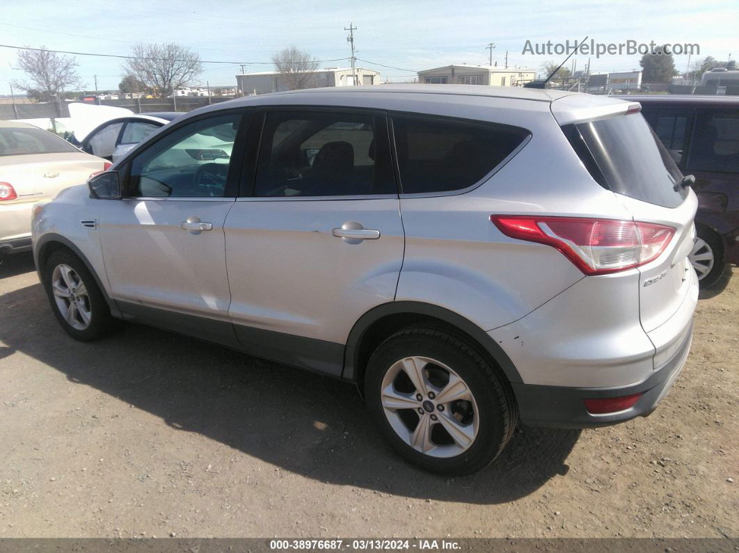 2015 Ford Escape Se Silver vin: 1FMCU0GX0FUA93605