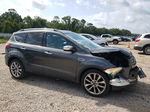 2015 Ford Escape Se Gray vin: 1FMCU0GX0FUA99758