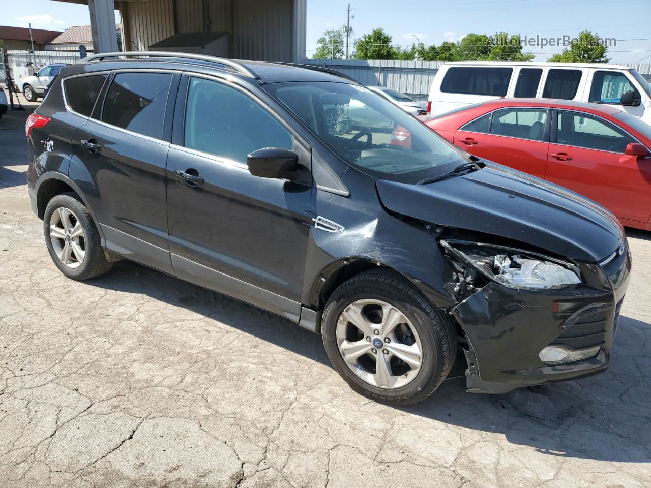 2015 Ford Escape Se Black vin: 1FMCU0GX0FUB08863