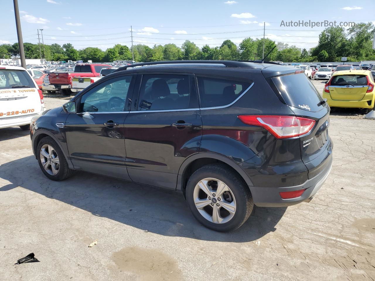 2015 Ford Escape Se Black vin: 1FMCU0GX0FUB08863