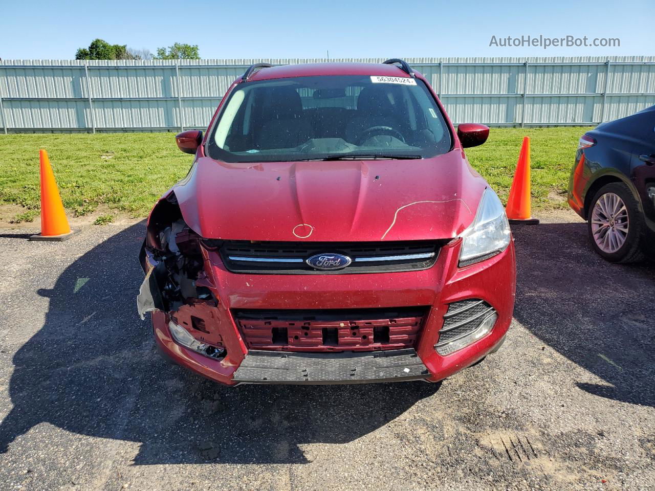 2015 Ford Escape Se Burgundy vin: 1FMCU0GX0FUC26007