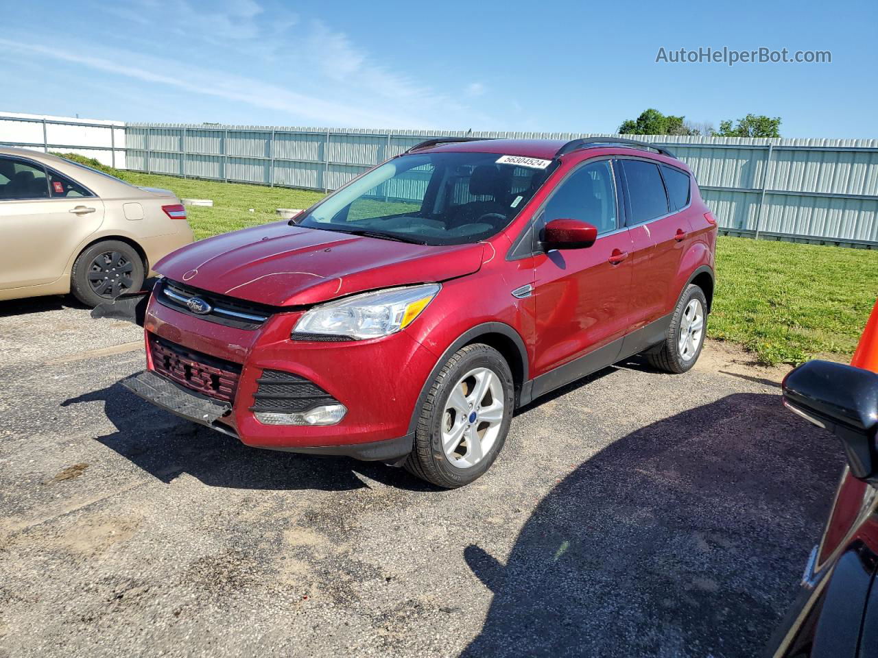 2015 Ford Escape Se Burgundy vin: 1FMCU0GX0FUC26007