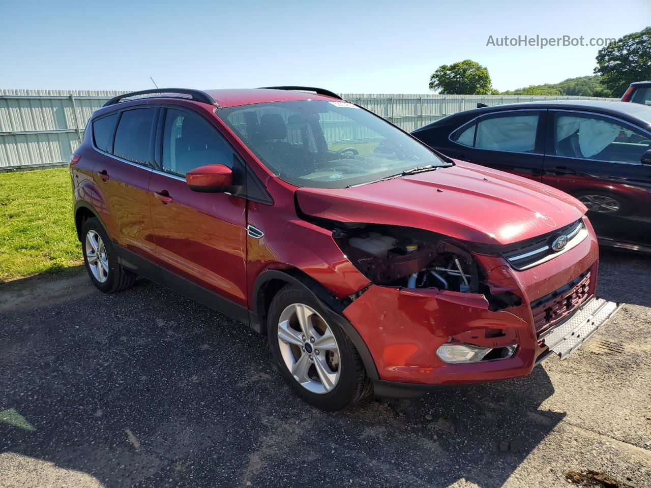 2015 Ford Escape Se Burgundy vin: 1FMCU0GX0FUC26007