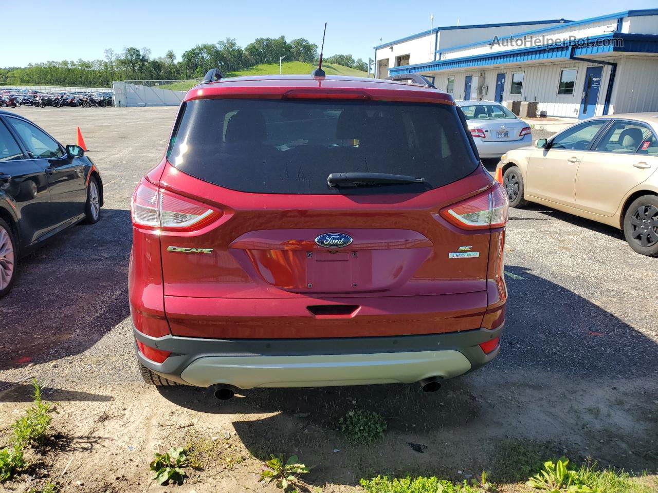 2015 Ford Escape Se Burgundy vin: 1FMCU0GX0FUC26007