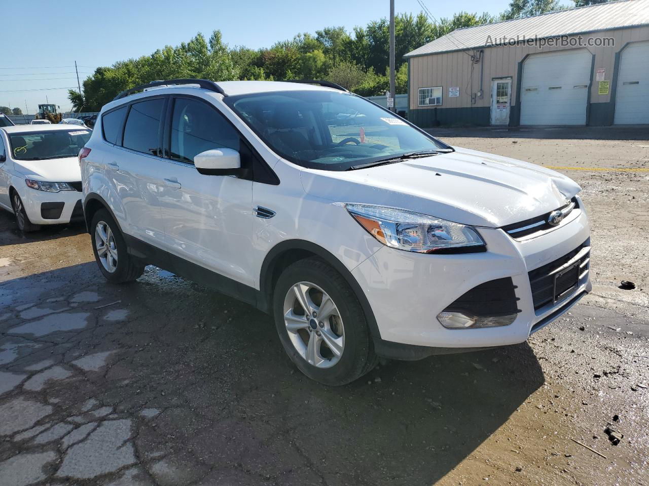 2016 Ford Escape Se White vin: 1FMCU0GX0GUA95257