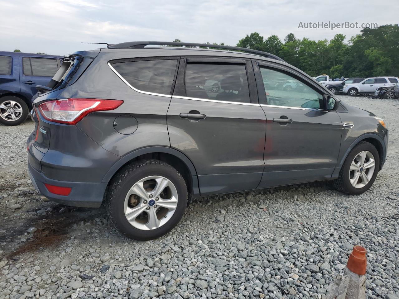 2016 Ford Escape Se Gray vin: 1FMCU0GX0GUB63041