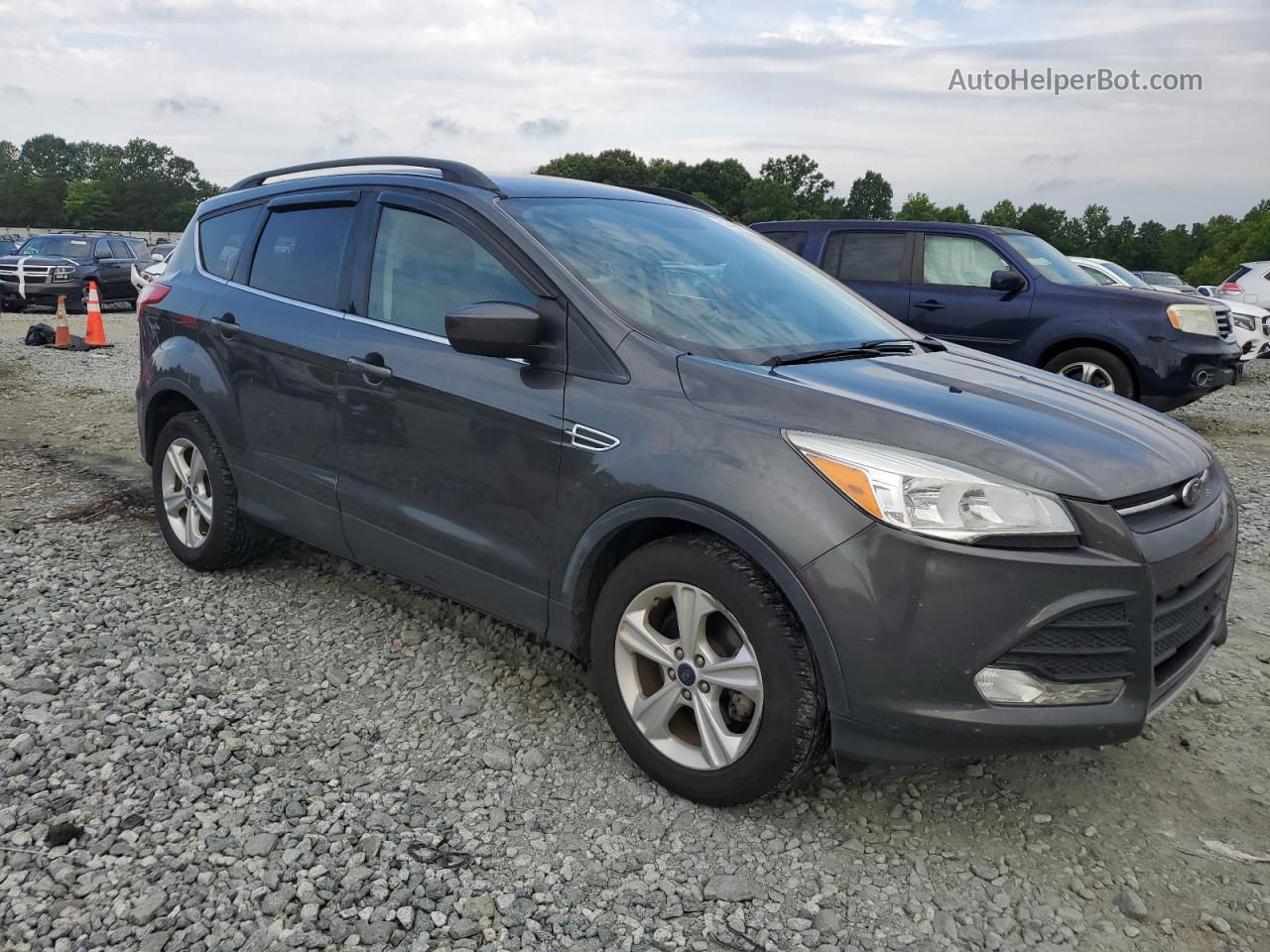 2016 Ford Escape Se Gray vin: 1FMCU0GX0GUB63041