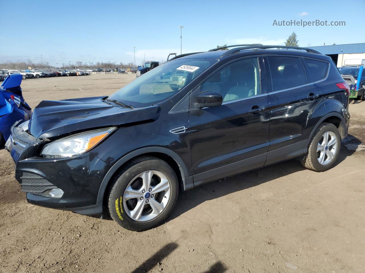 2013 Ford Escape Se Black vin: 1FMCU0GX1DUA39470