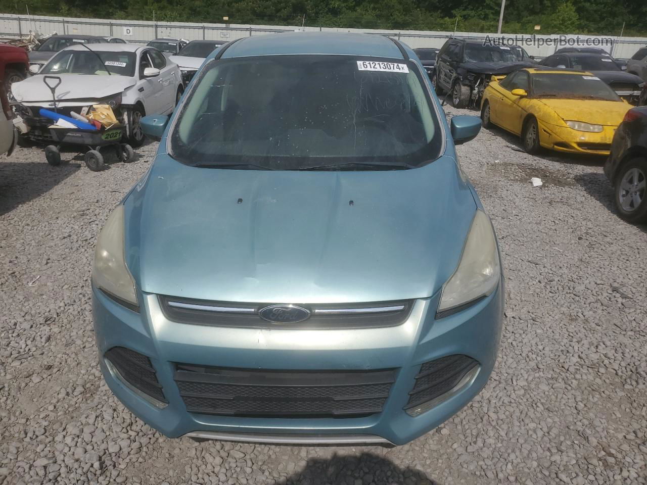 2013 Ford Escape Se Turquoise vin: 1FMCU0GX1DUB50794