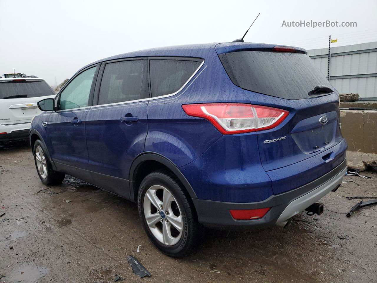 2013 Ford Escape Se Blue vin: 1FMCU0GX1DUB51685