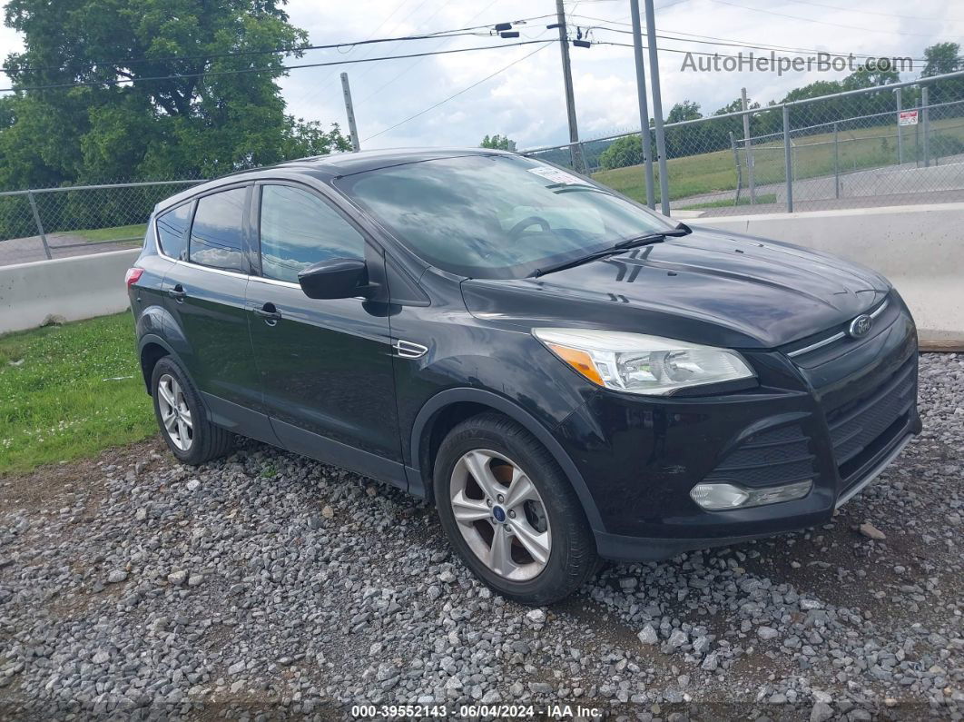 2014 Ford Escape Se Black vin: 1FMCU0GX1EUB27551