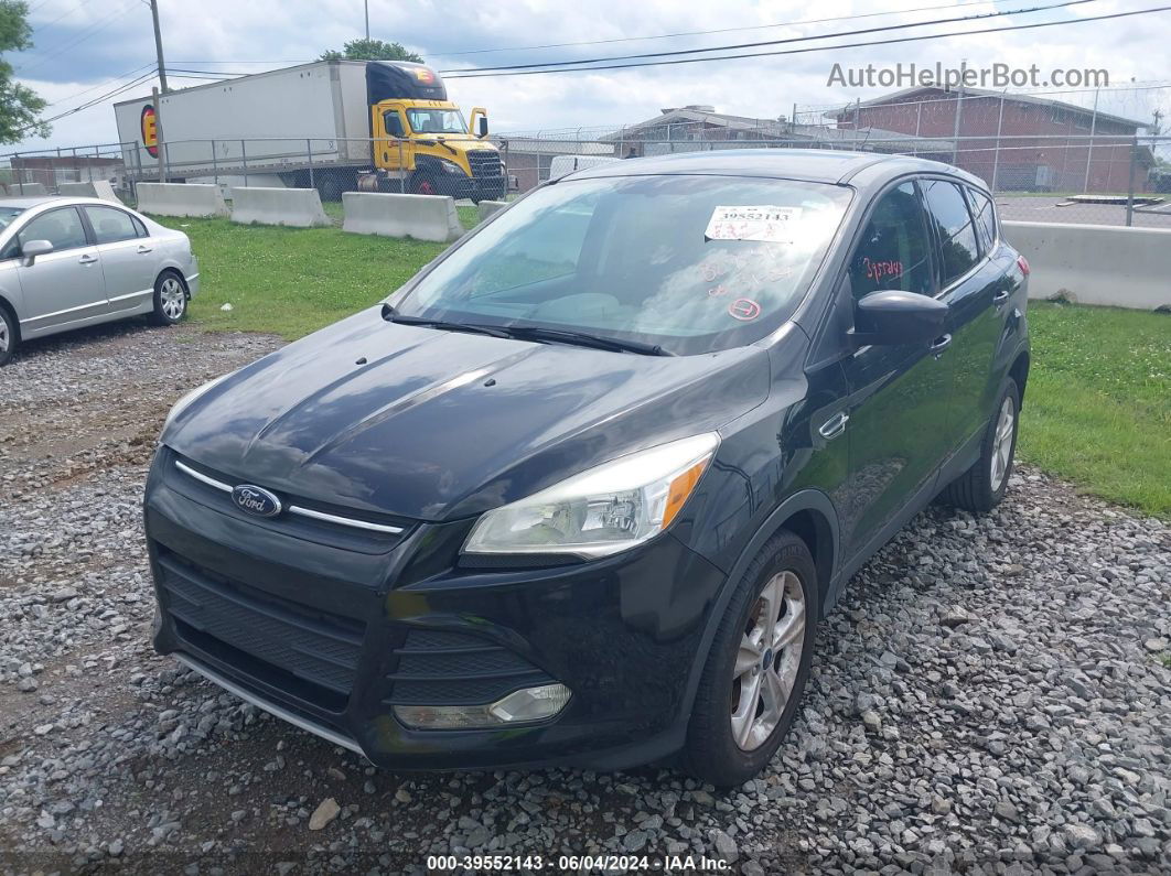 2014 Ford Escape Se Black vin: 1FMCU0GX1EUB27551