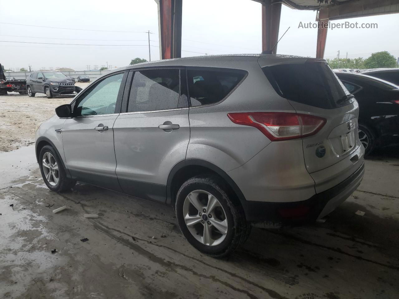 2014 Ford Escape Se Silver vin: 1FMCU0GX1EUB39568