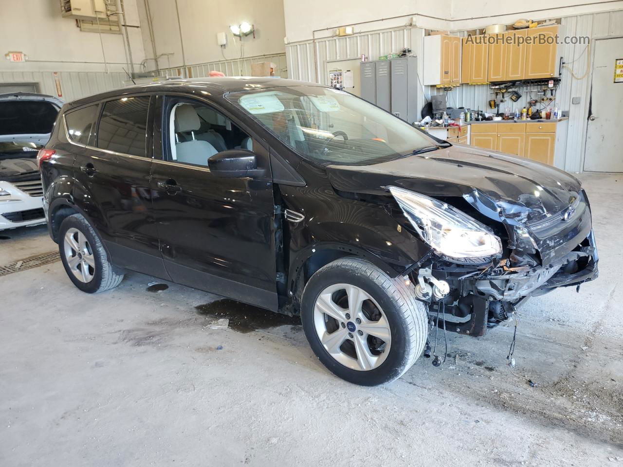 2014 Ford Escape Se Black vin: 1FMCU0GX1EUB79813