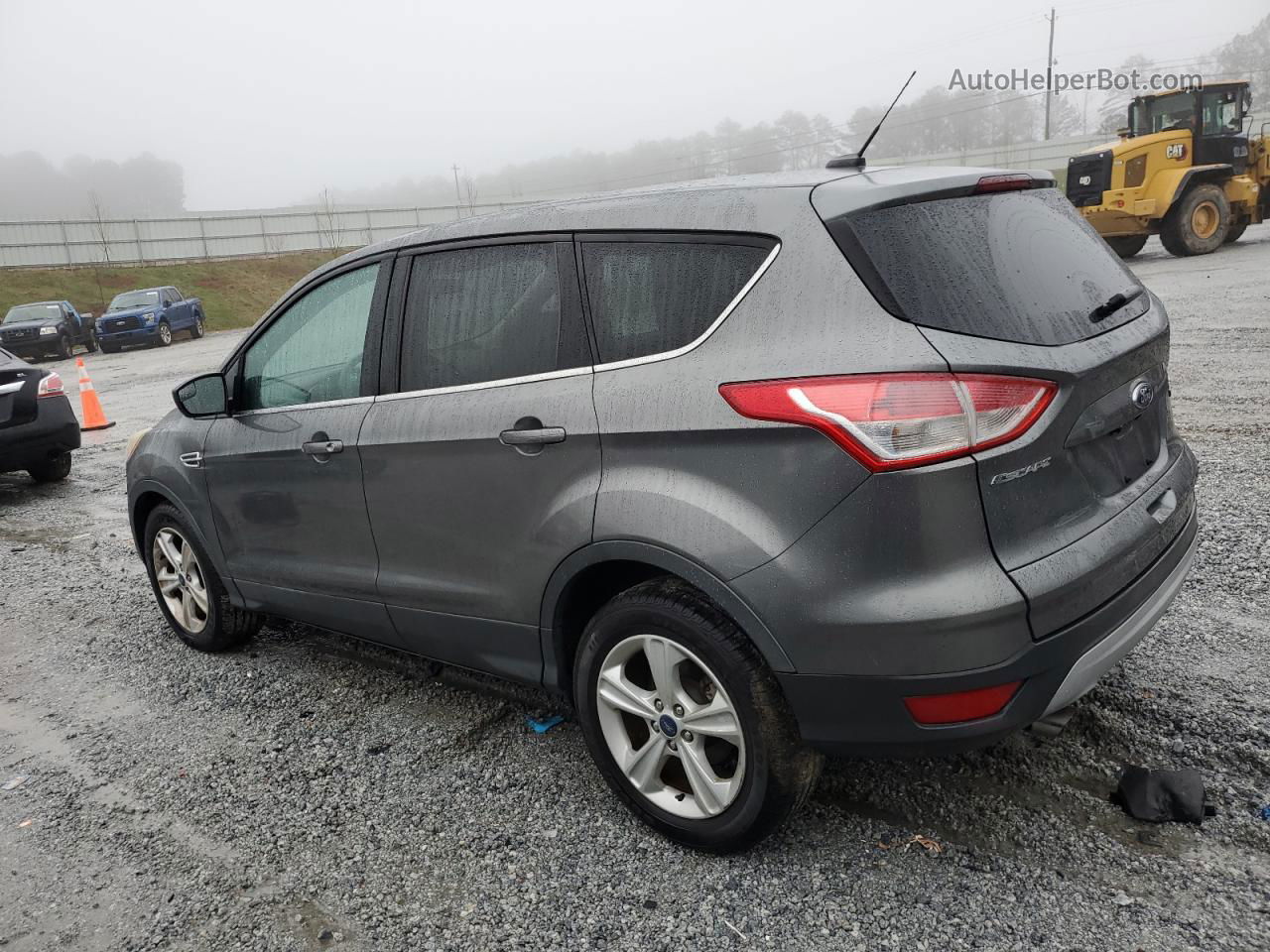 2014 Ford Escape Se Gray vin: 1FMCU0GX1EUD03031