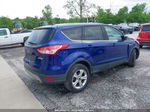 2015 Ford Escape Se Blue vin: 1FMCU0GX1FUA07122