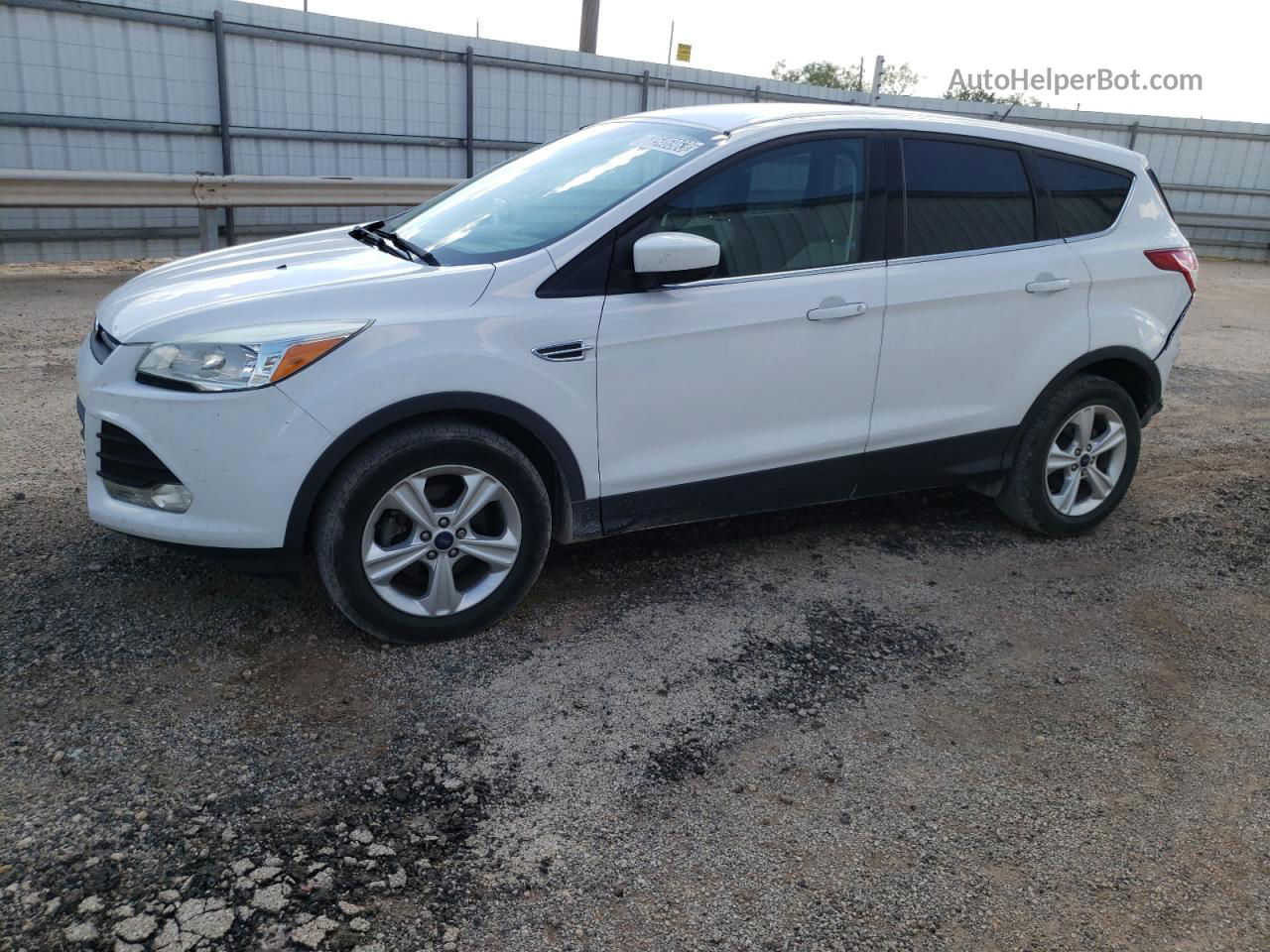 2015 Ford Escape Se White vin: 1FMCU0GX1FUB07785