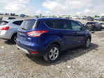 2015 Ford Escape Se Blue vin: 1FMCU0GX1FUC60327