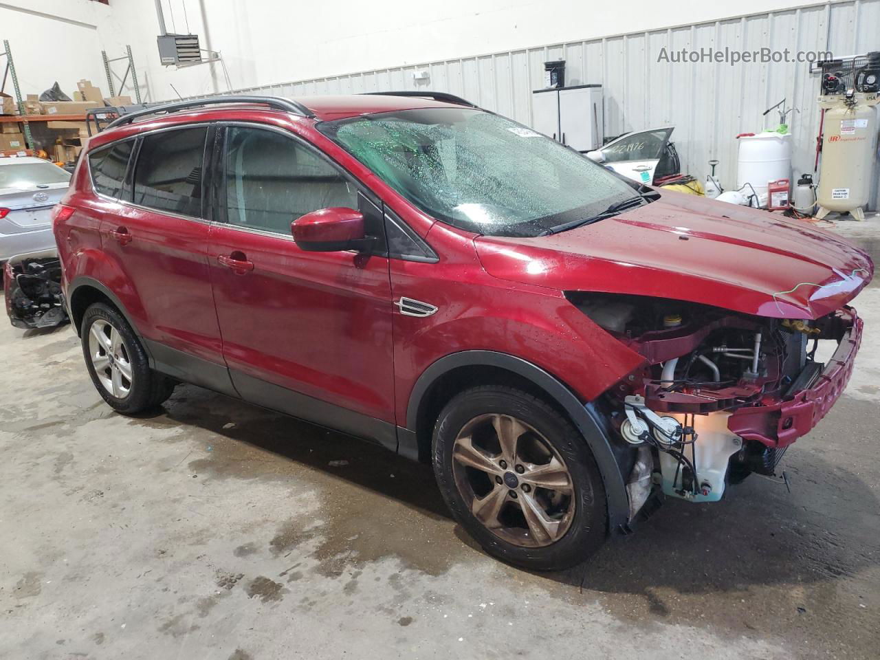 2016 Ford Escape Se Красный vin: 1FMCU0GX1GUB08484