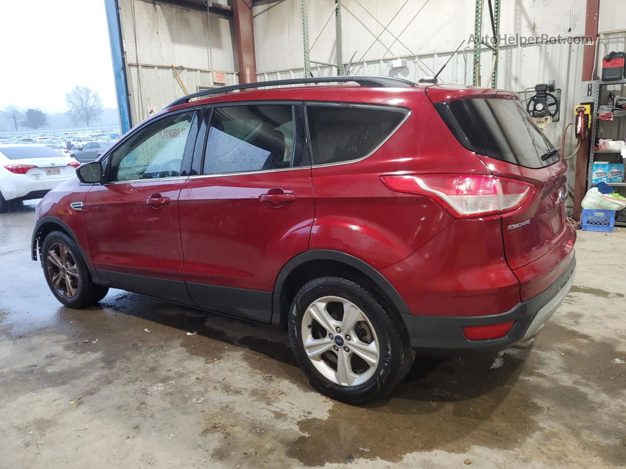 2016 Ford Escape Se Красный vin: 1FMCU0GX1GUB08484