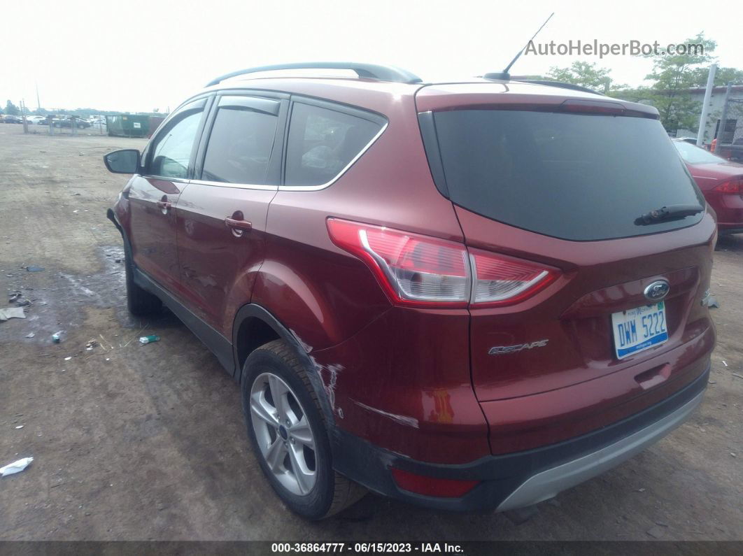 2016 Ford Escape Se Red vin: 1FMCU0GX1GUB69656