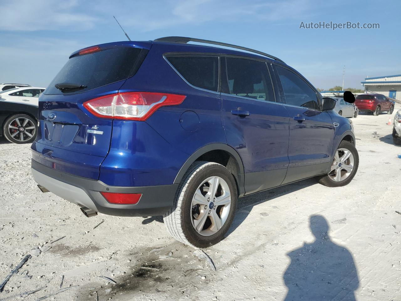 2016 Ford Escape Se Blue vin: 1FMCU0GX1GUC51810