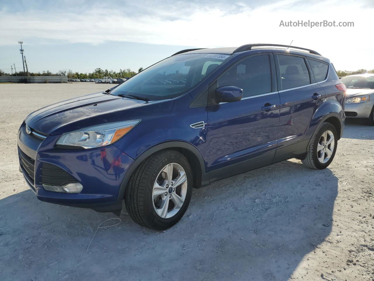 2016 Ford Escape Se Blue vin: 1FMCU0GX1GUC51810