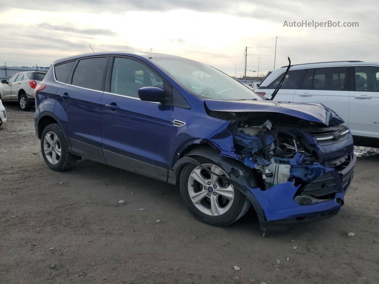 2013 Ford Escape Se Blue vin: 1FMCU0GX2DUB31106