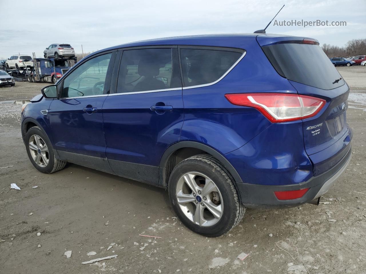 2013 Ford Escape Se Blue vin: 1FMCU0GX2DUB31106