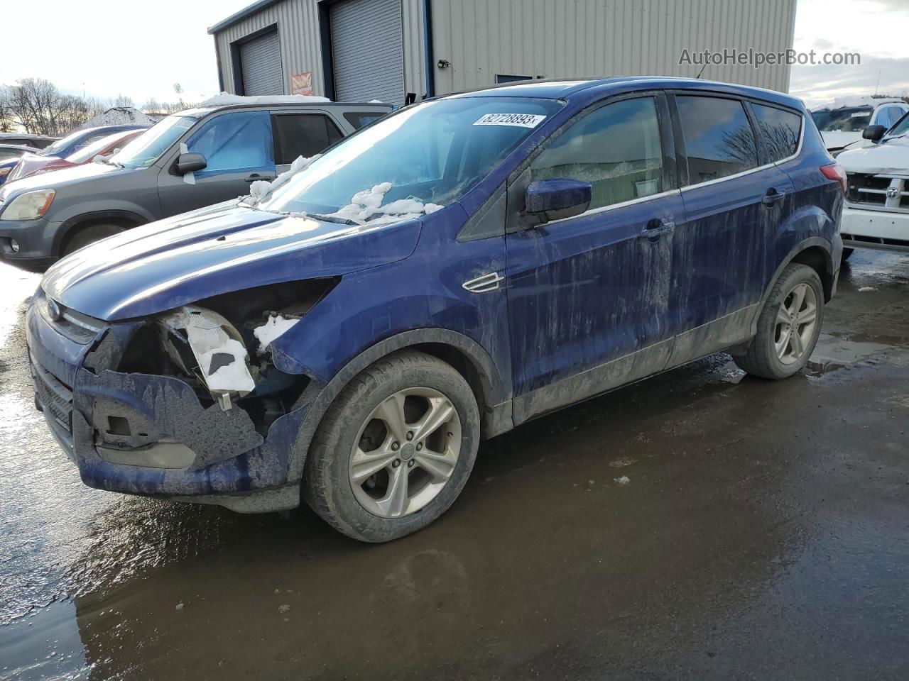 2013 Ford Escape Se Blue vin: 1FMCU0GX2DUB92701