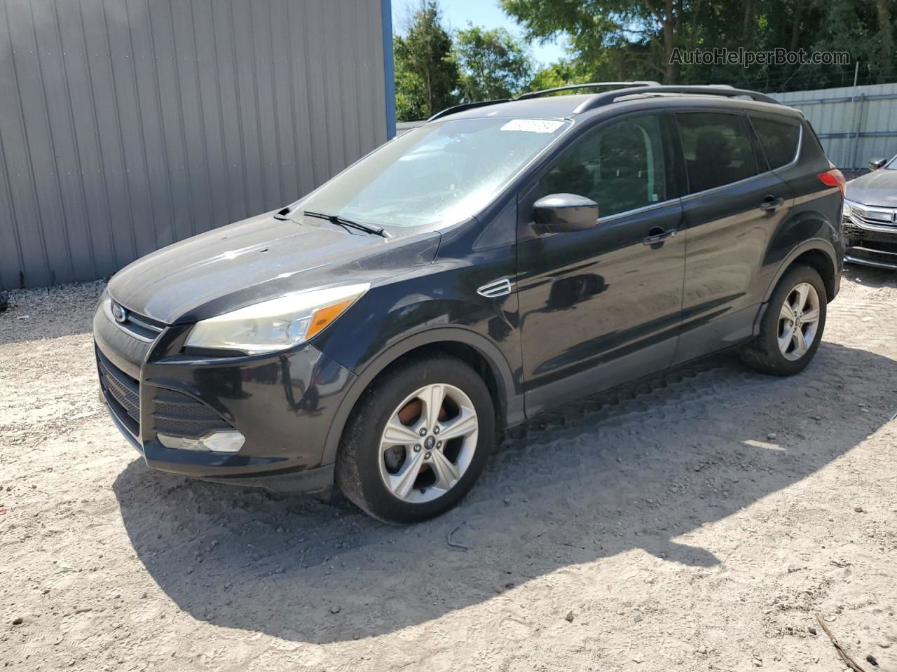 2013 Ford Escape Se Black vin: 1FMCU0GX2DUC01705