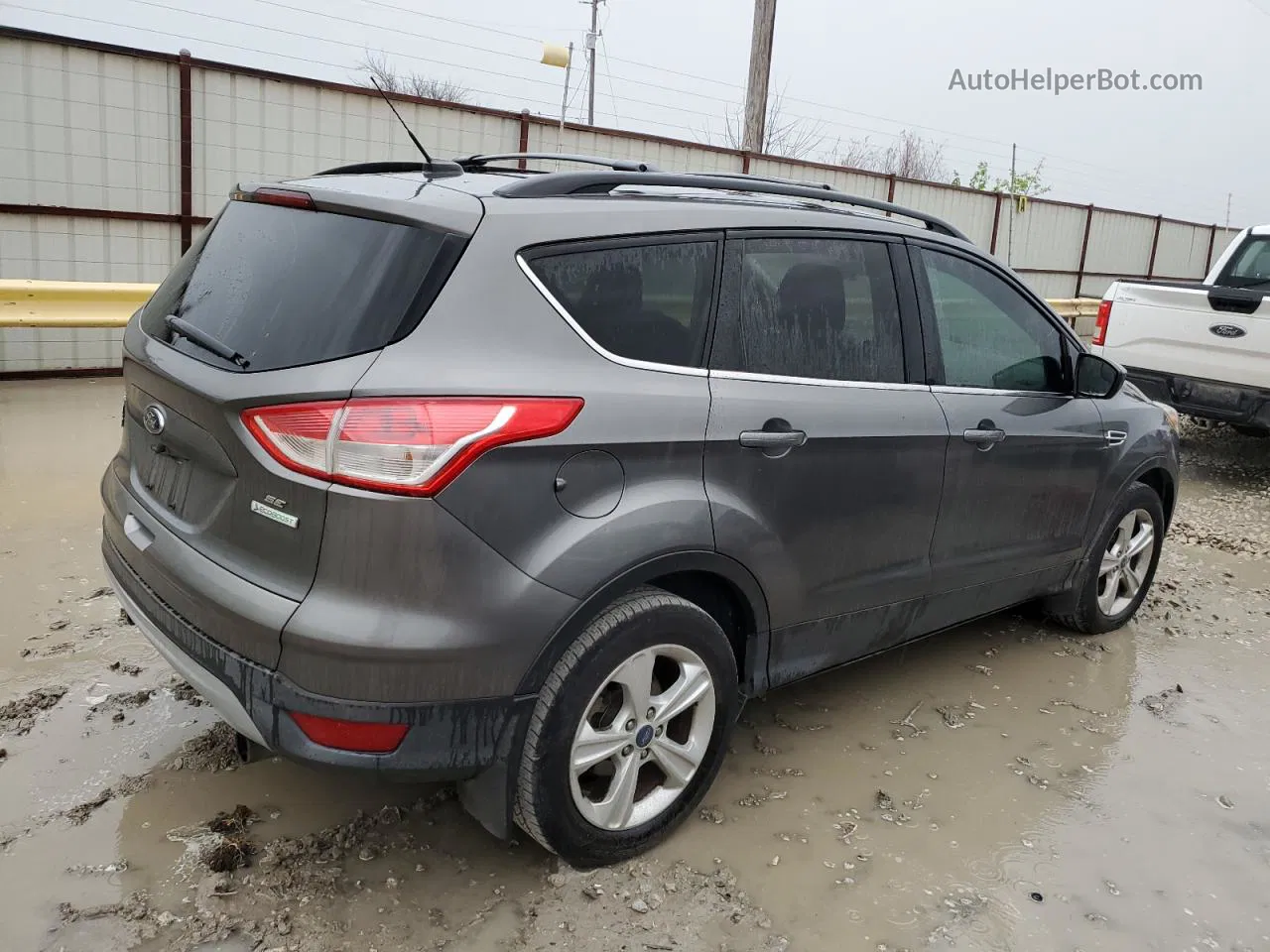 2013 Ford Escape Se Black vin: 1FMCU0GX2DUC34235