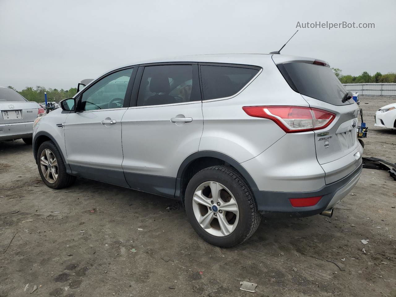 2013 Ford Escape Se Silver vin: 1FMCU0GX2DUD15543