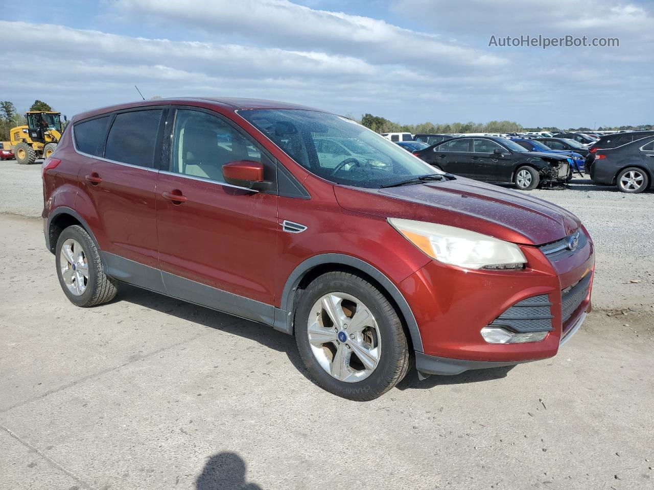 2014 Ford Escape Se Burgundy vin: 1FMCU0GX2EUA78456