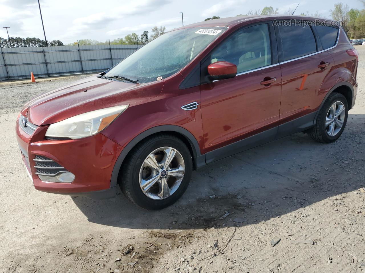 2014 Ford Escape Se Burgundy vin: 1FMCU0GX2EUA78456