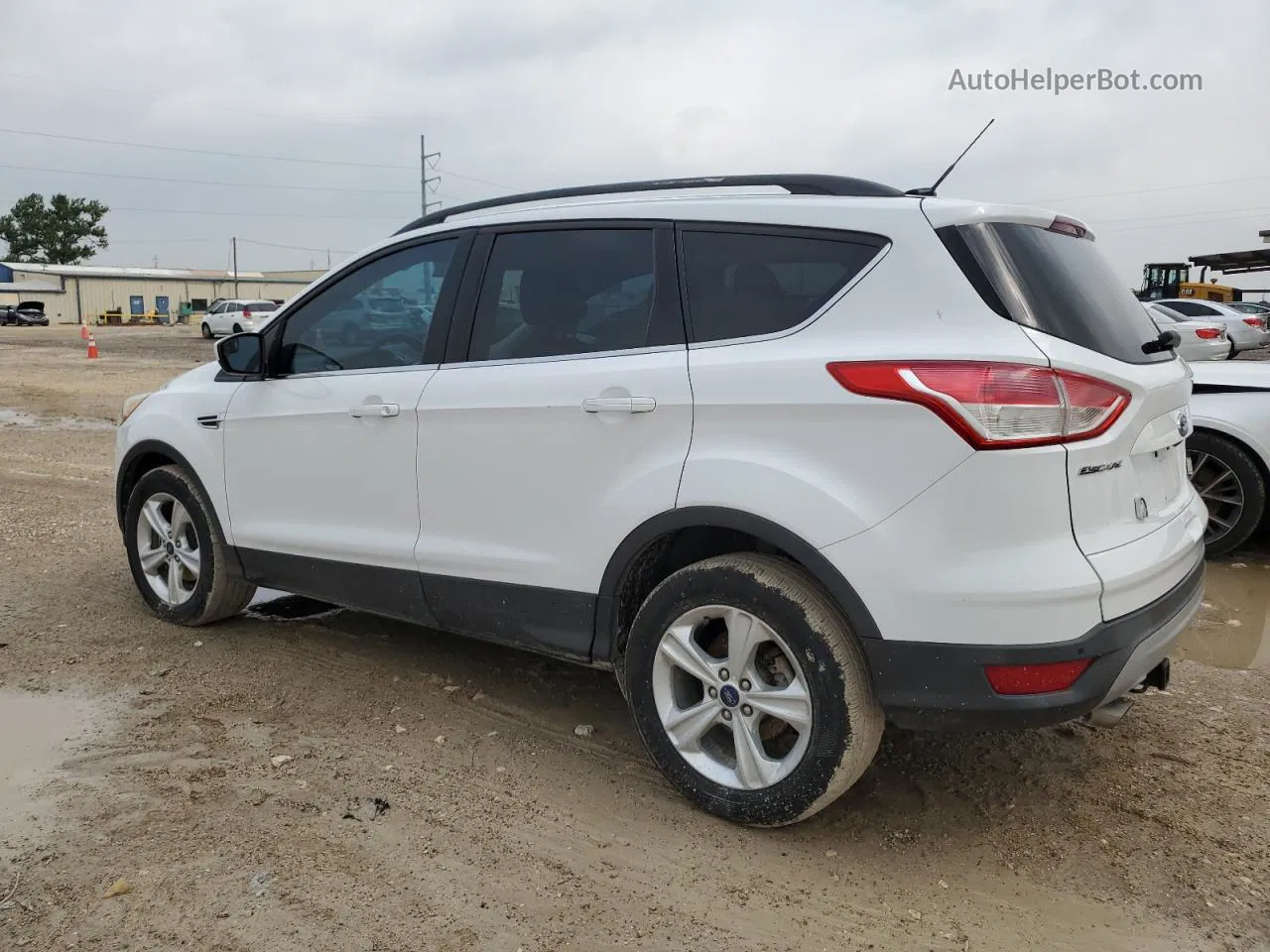 2014 Ford Escape Se White vin: 1FMCU0GX2EUC29909