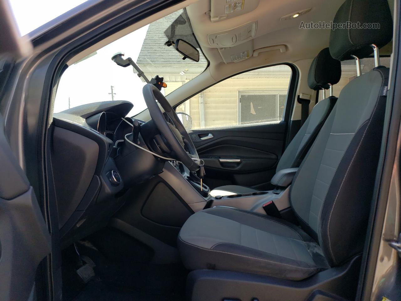 2014 Ford Escape Se Серый vin: 1FMCU0GX2EUD02759