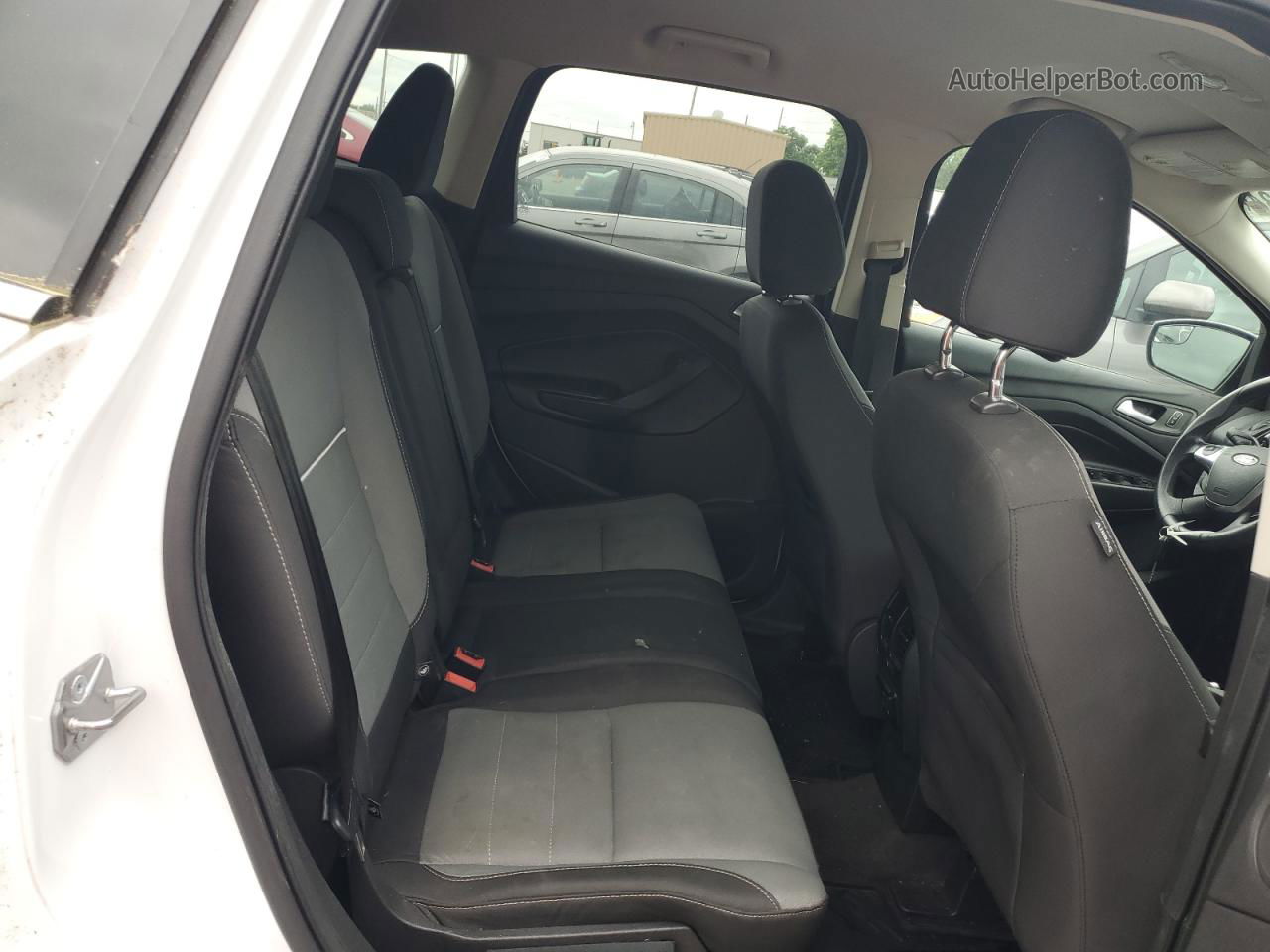 2014 Ford Escape Se Белый vin: 1FMCU0GX2EUD38242