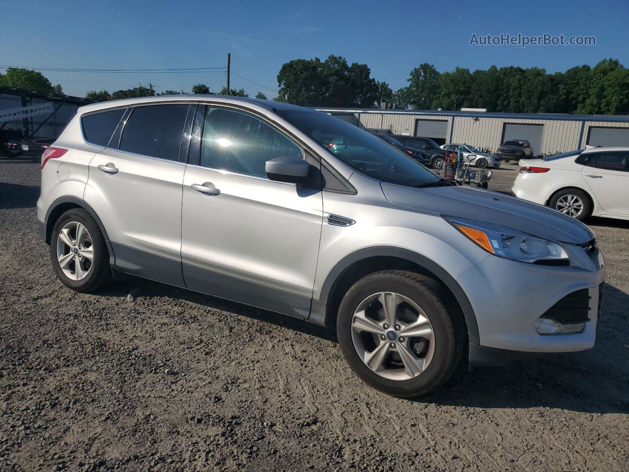 2015 Ford Escape Se Серебряный vin: 1FMCU0GX2FUA22020