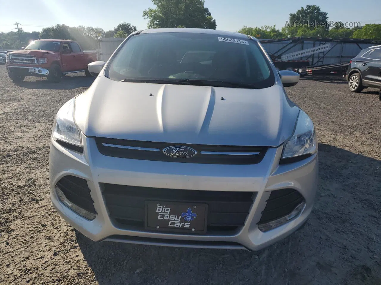 2015 Ford Escape Se Серебряный vin: 1FMCU0GX2FUA22020