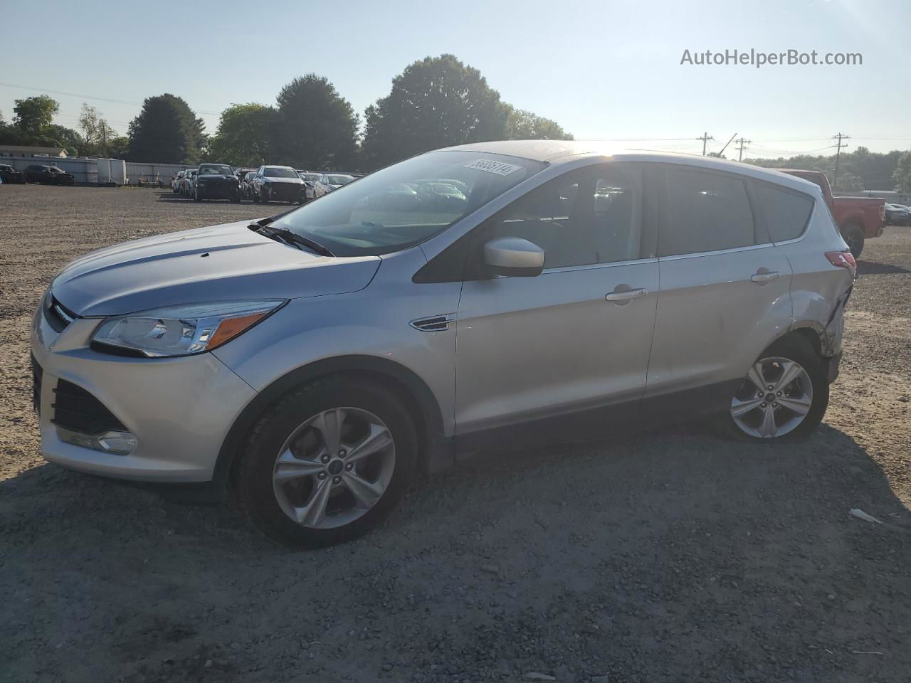 2015 Ford Escape Se Silver vin: 1FMCU0GX2FUA22020