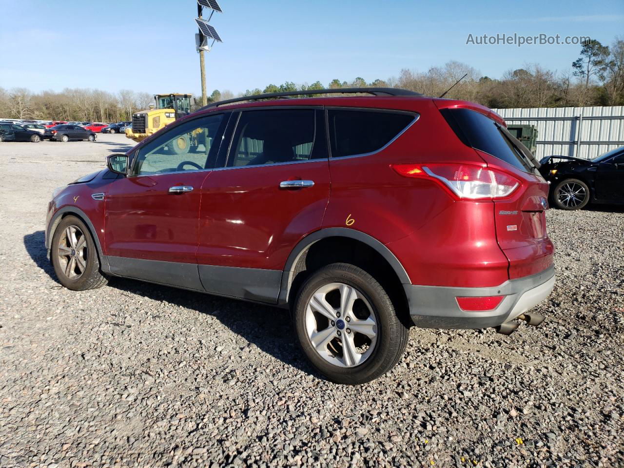 2015 Ford Escape Se Красный vin: 1FMCU0GX2FUA37519