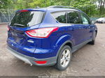 2015 Ford Escape Se Blue vin: 1FMCU0GX2FUB13613