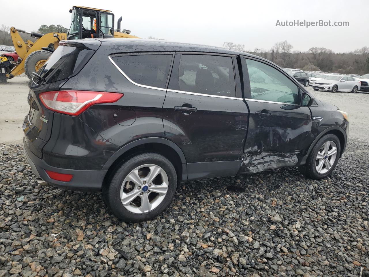 2015 Ford Escape Se Черный vin: 1FMCU0GX2FUC32861