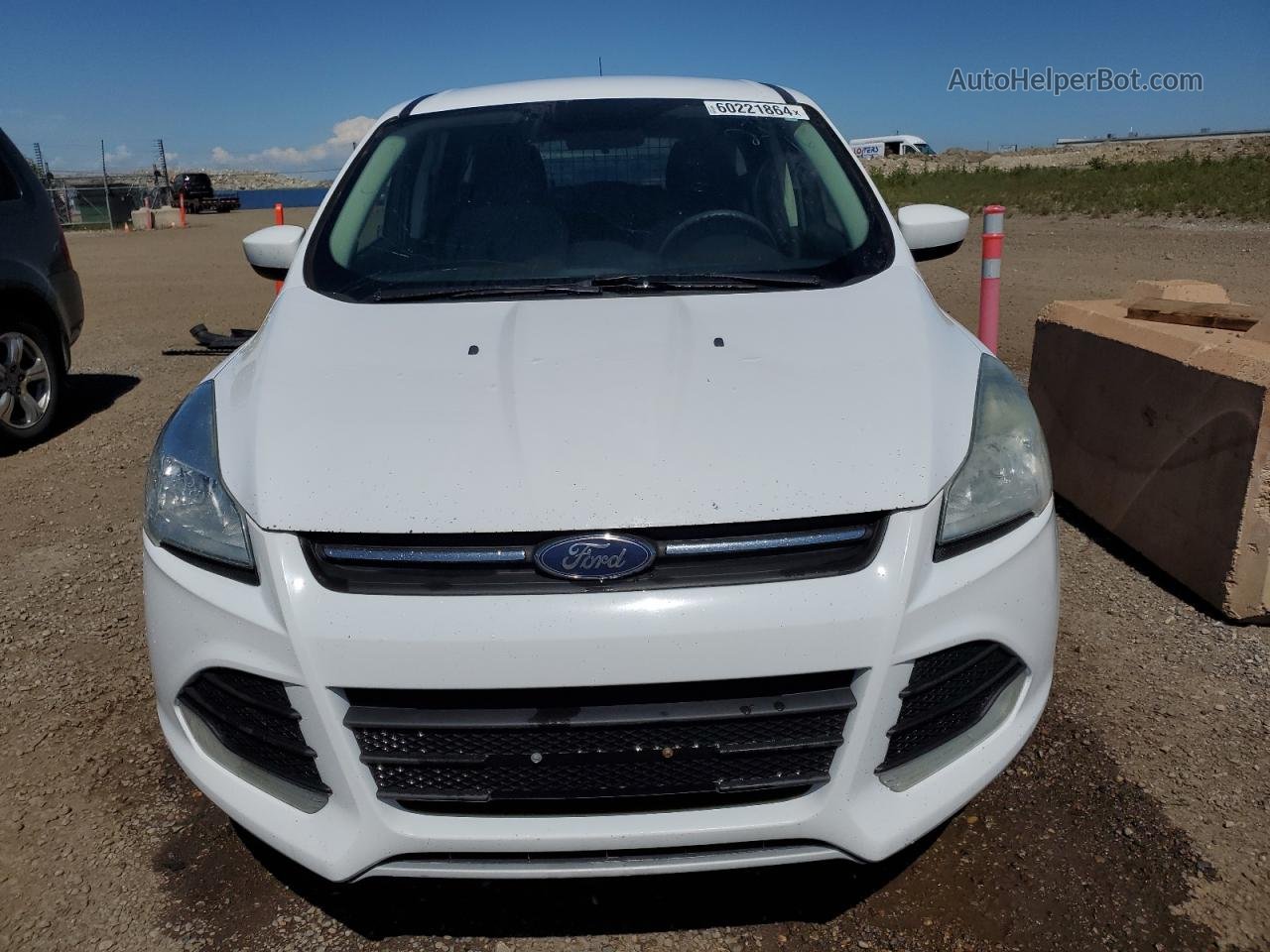 2016 Ford Escape Se Белый vin: 1FMCU0GX2GUA15344